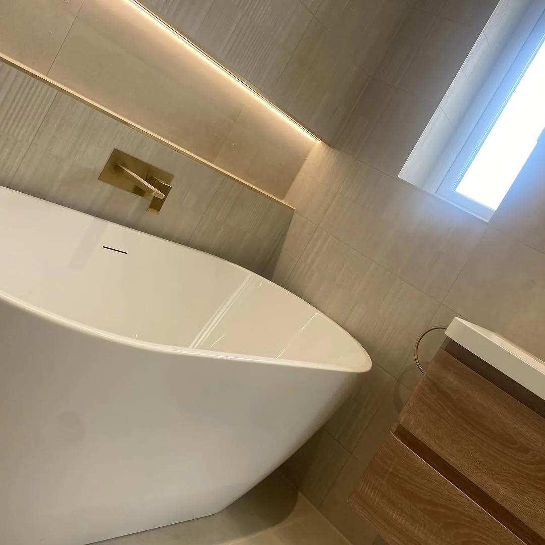 Bathroom Gold Bath
