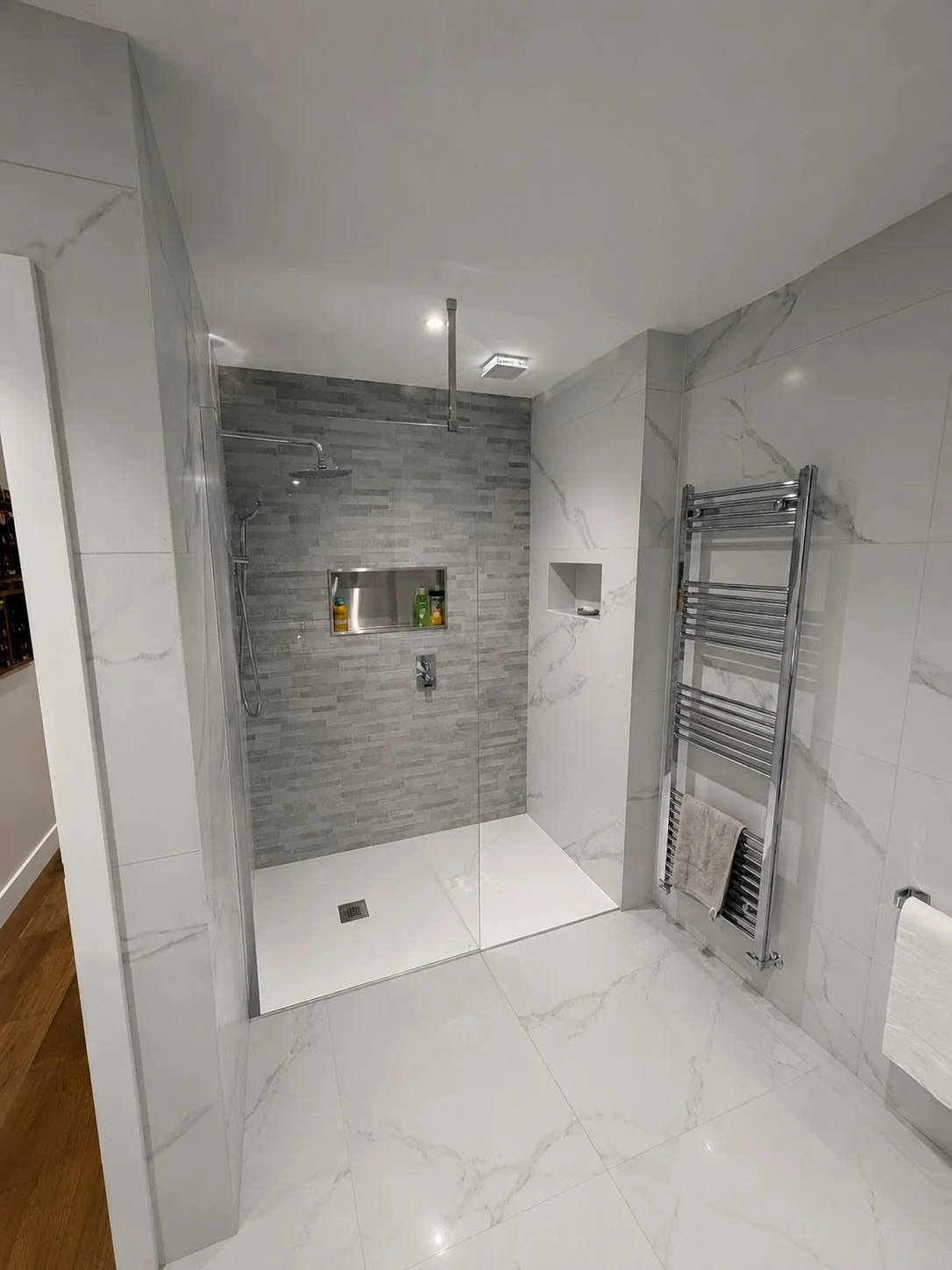 Bathroom Marble Shower Alt