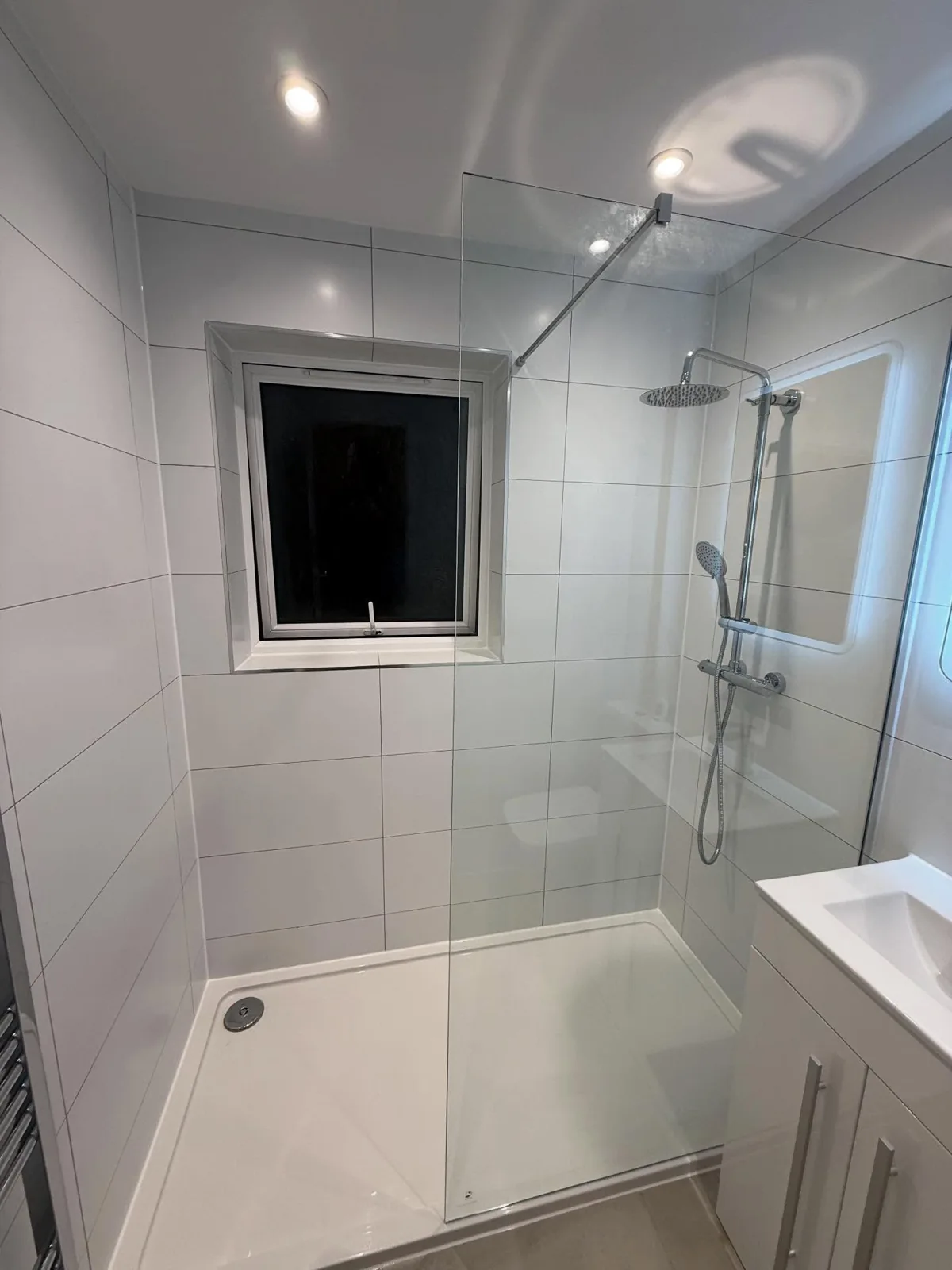 Bathroom White Shower