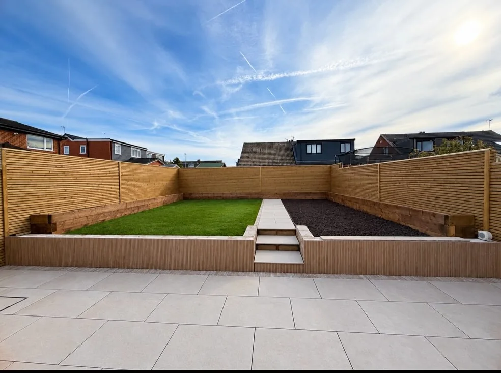 DTC contemporary garden landscaping